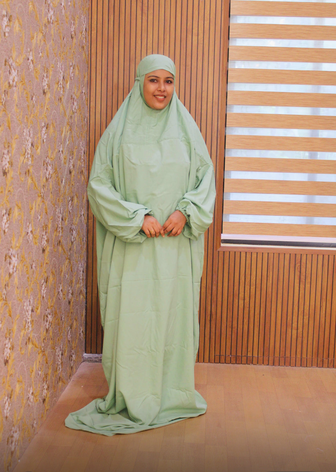 Plane Green Prayer Dress