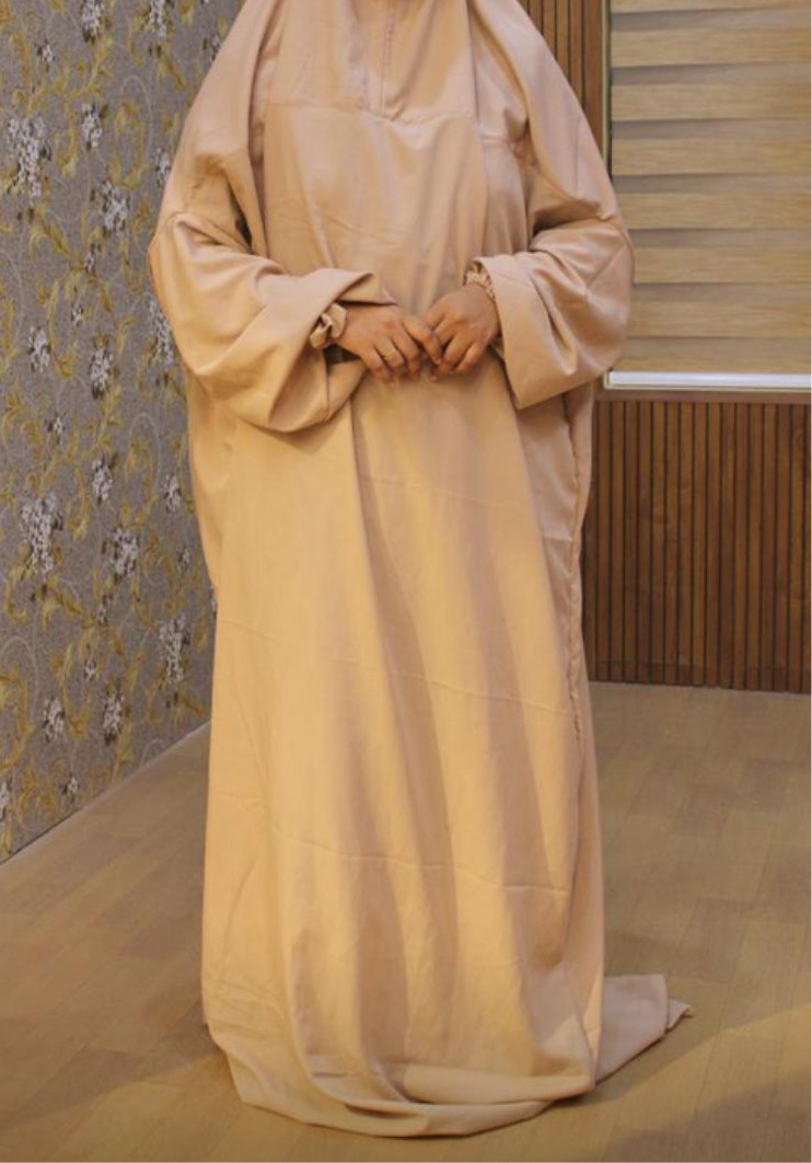 Kid's beige colour Prayer Dress