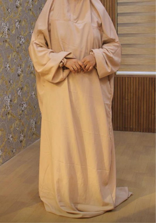 Kid's beige colour Prayer Dress