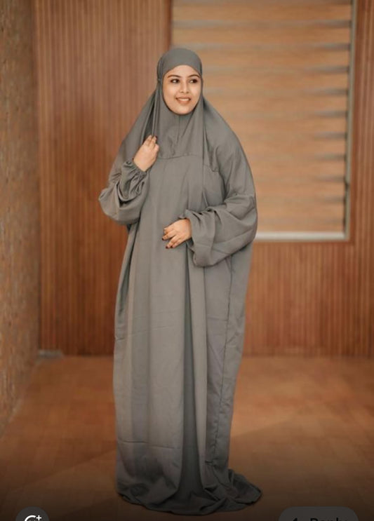 Ash Grey Prayer Dress