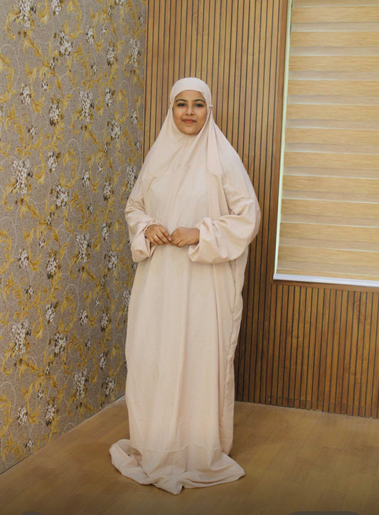Beige colour Prayer Dress